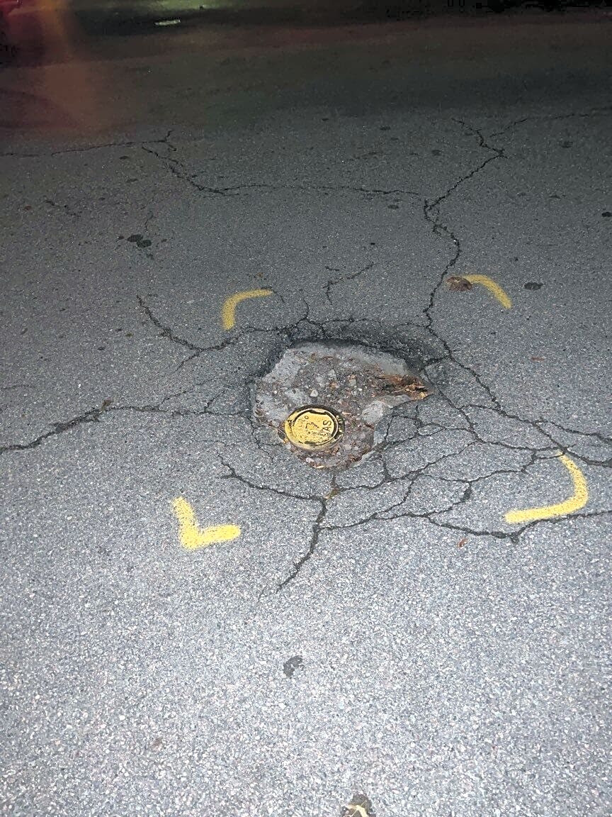 Image submitted with report