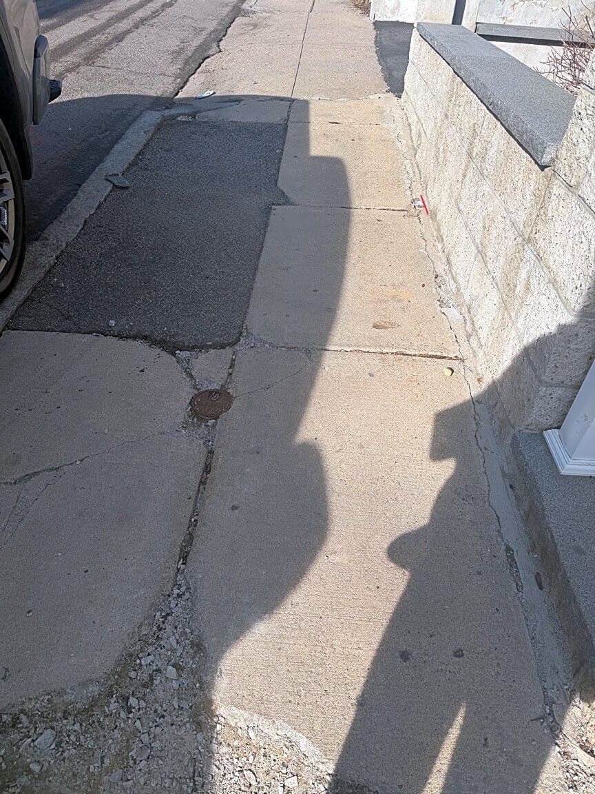Image submitted with report