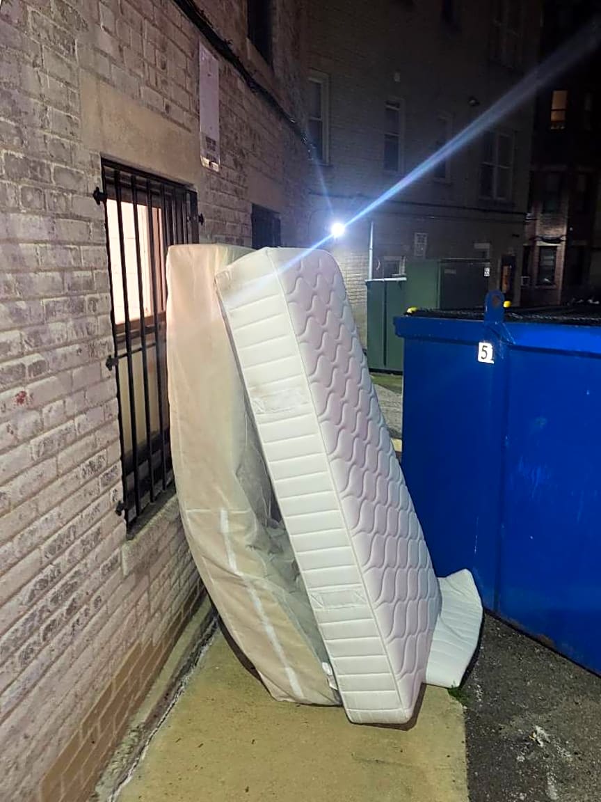 Image submitted with report