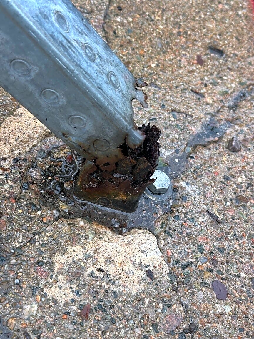 Image submitted with report