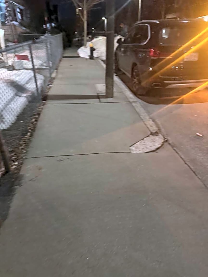 Image submitted with report