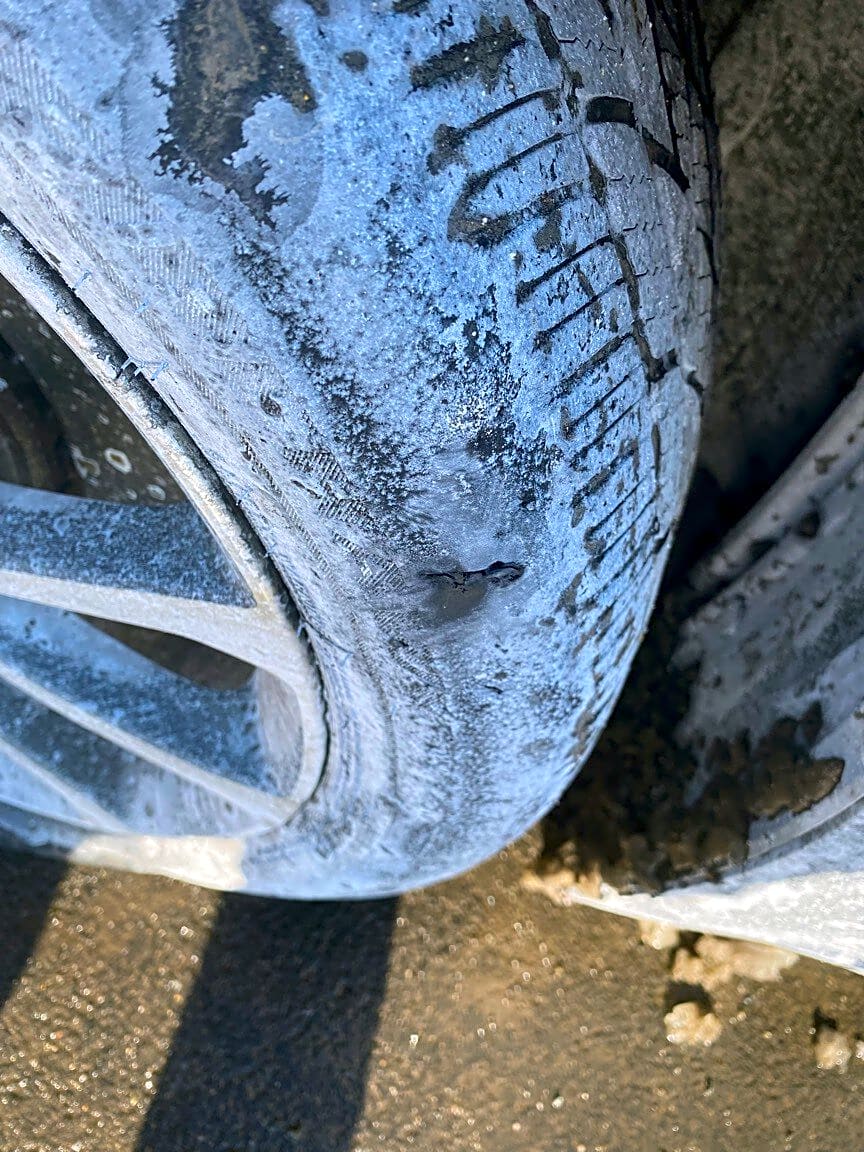 Image submitted with report