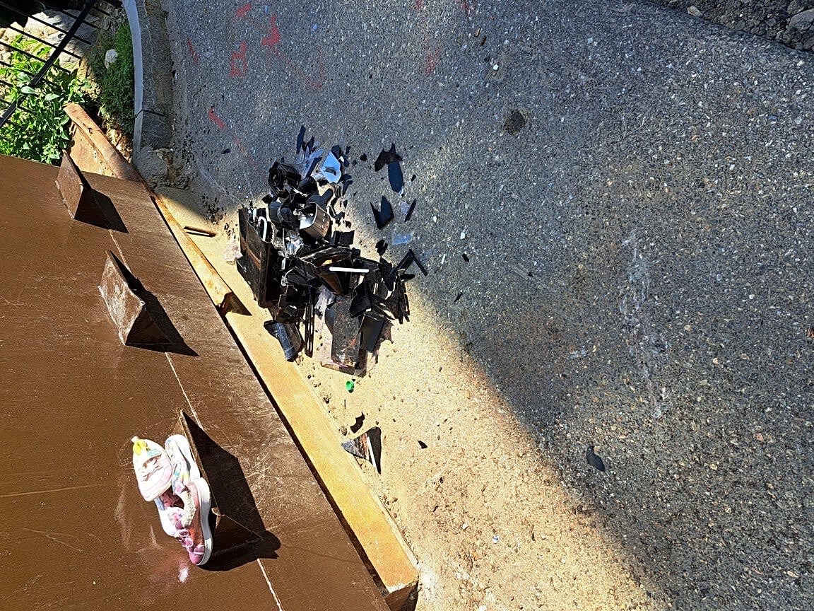 Image submitted with report