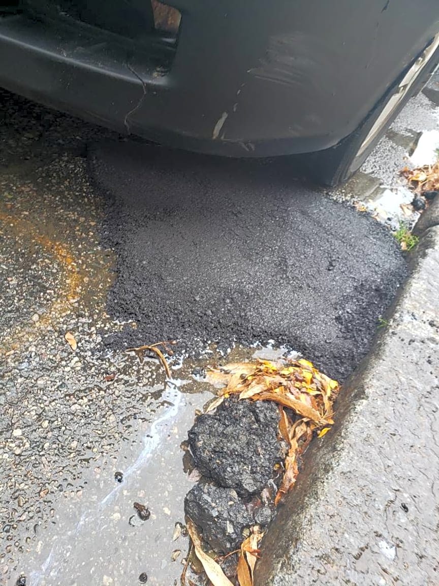 Image submitted with report