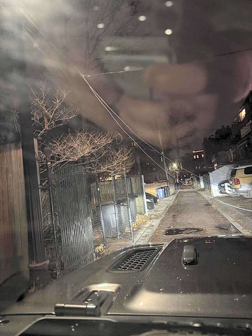 Image submitted with report