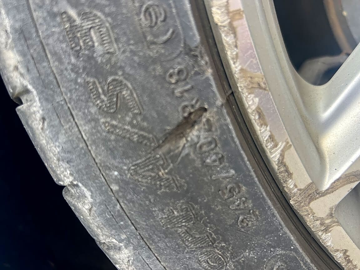 Image submitted with report