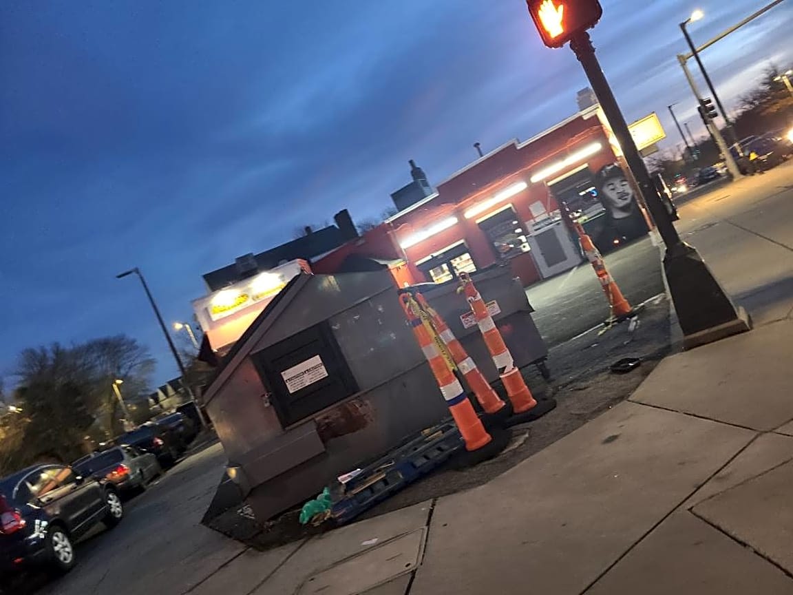 Image submitted with report