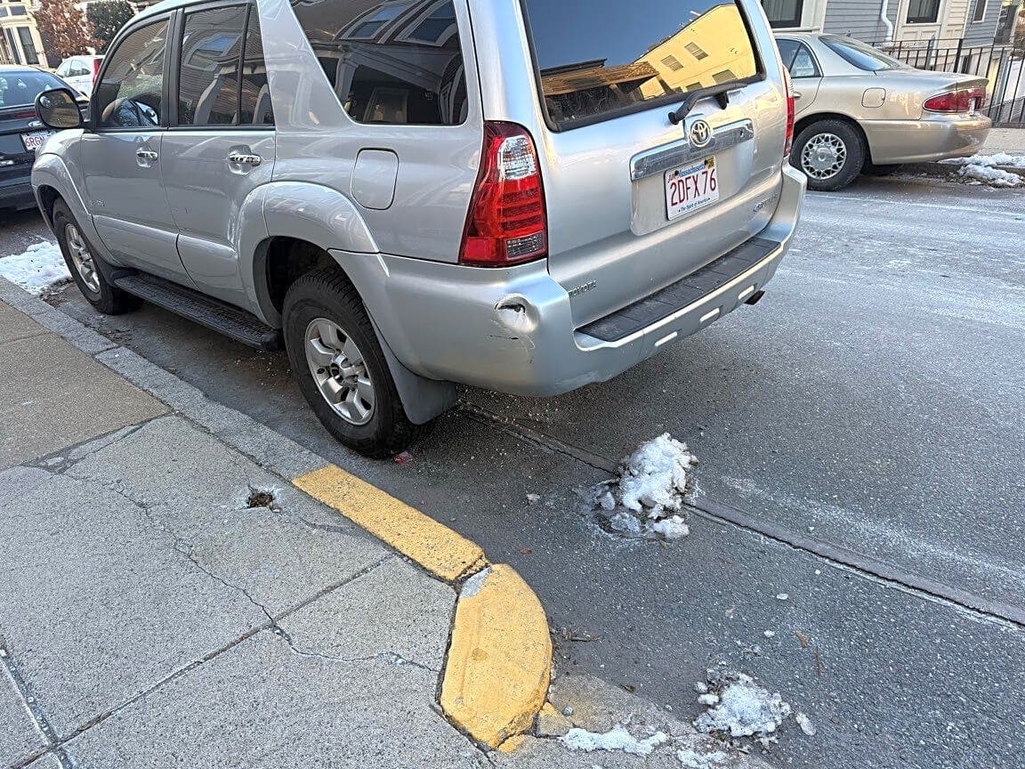 Image submitted with report