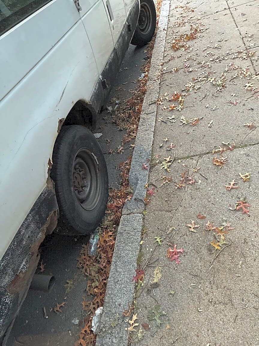 Image submitted with report