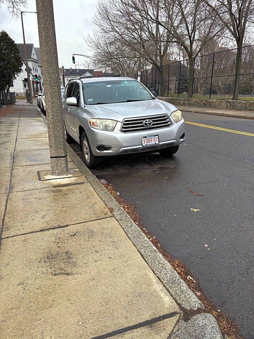 Image submitted with report