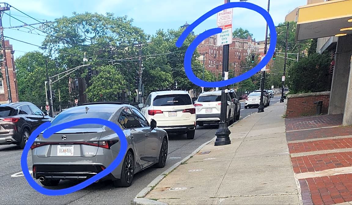 Image submitted with report