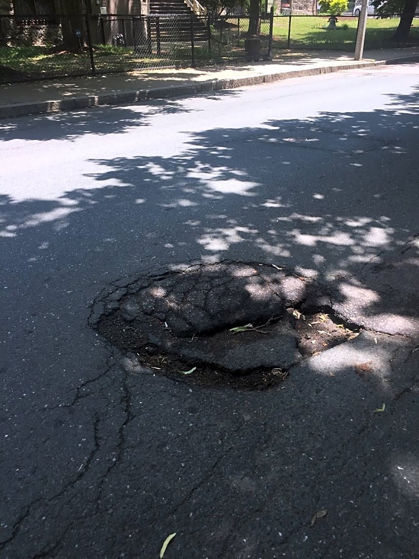 Image submitted with report