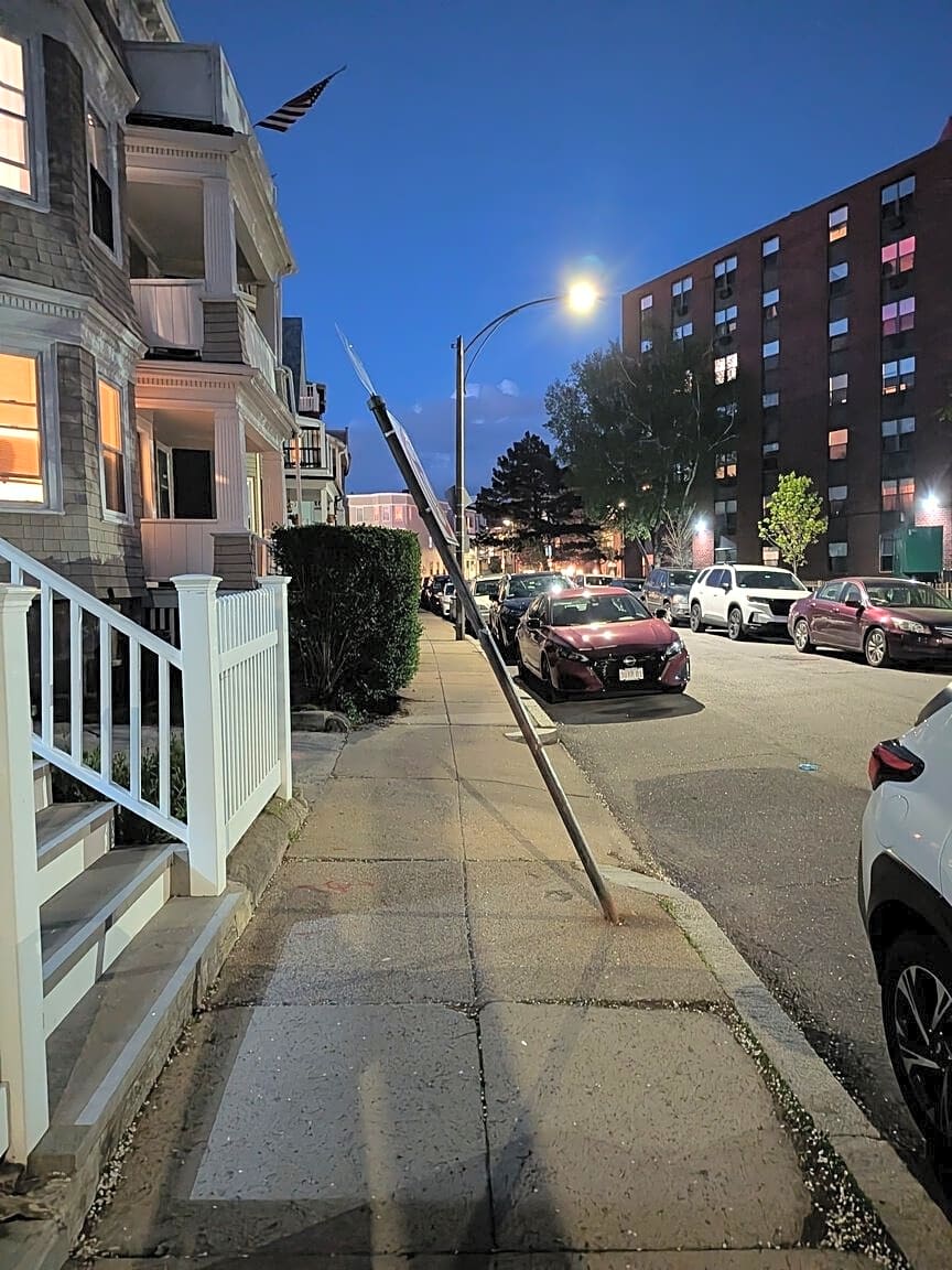 Image submitted with report
