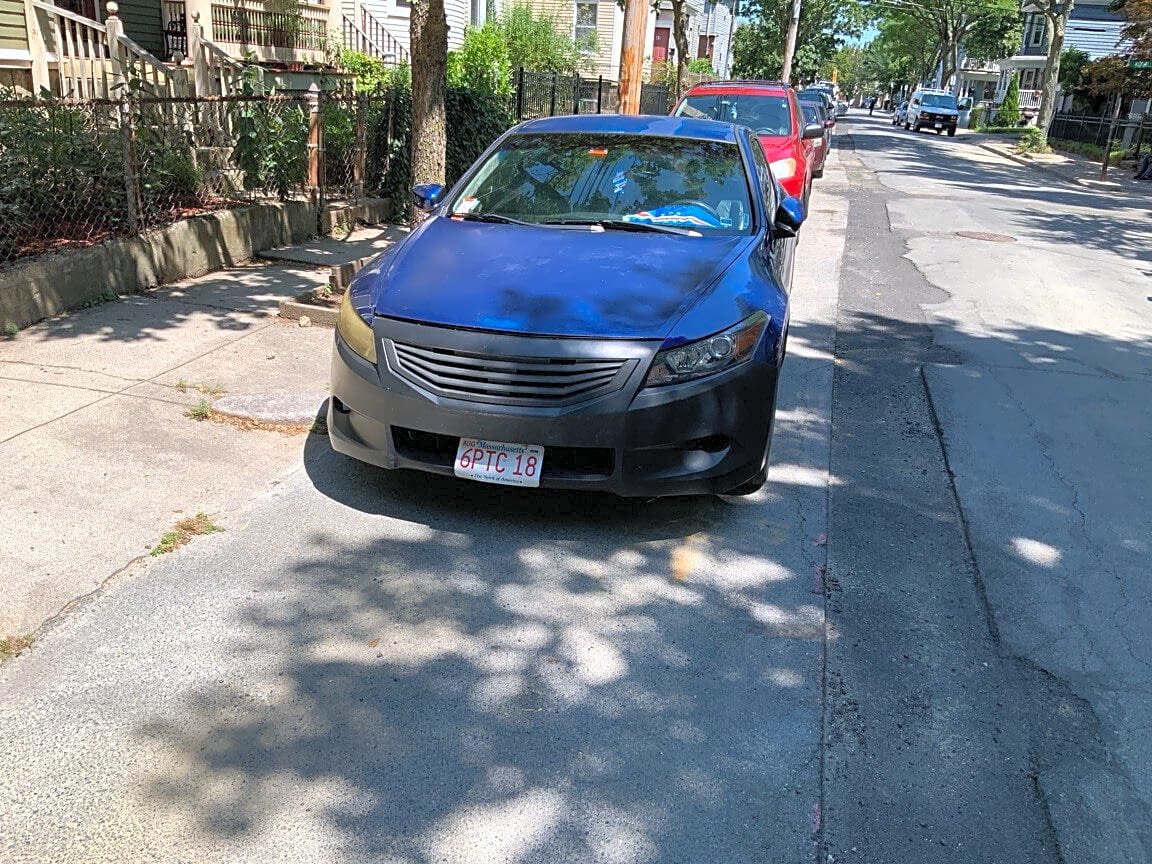 Image submitted with report