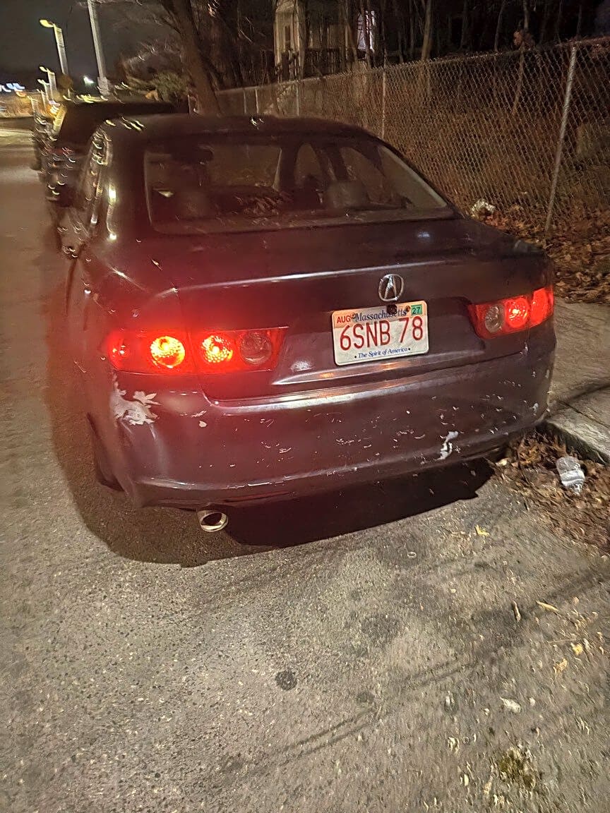 Image submitted with report