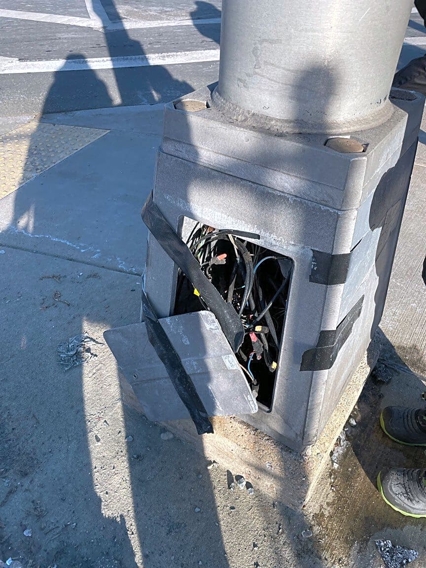 Image submitted with report