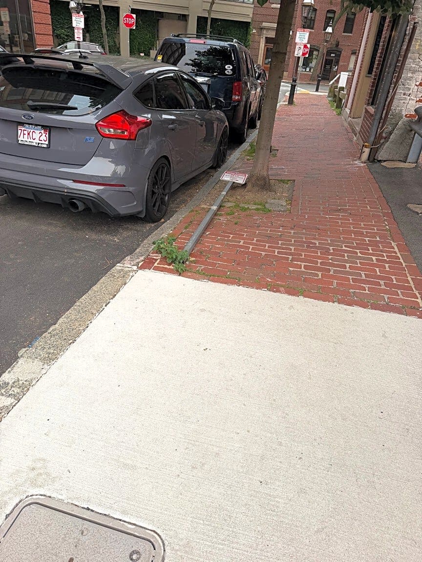 Image submitted with report