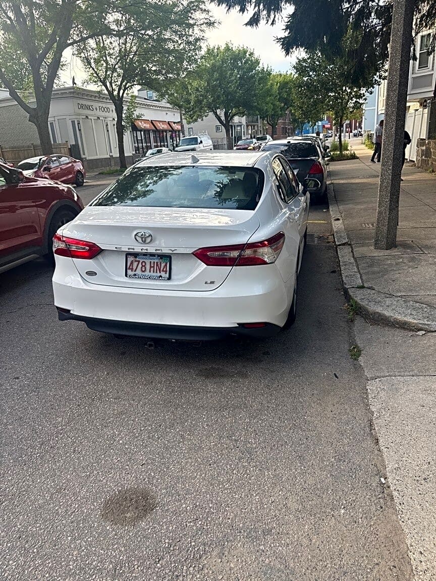 Image submitted with report
