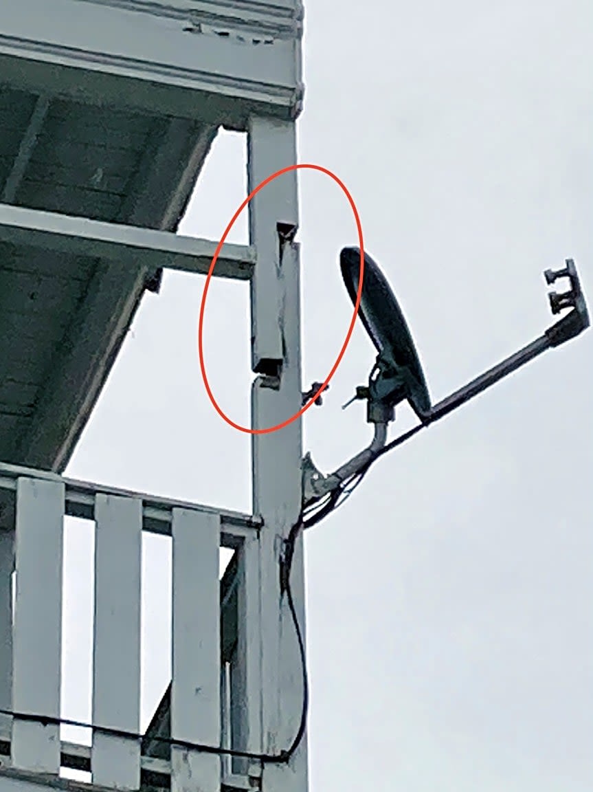 Image submitted with report