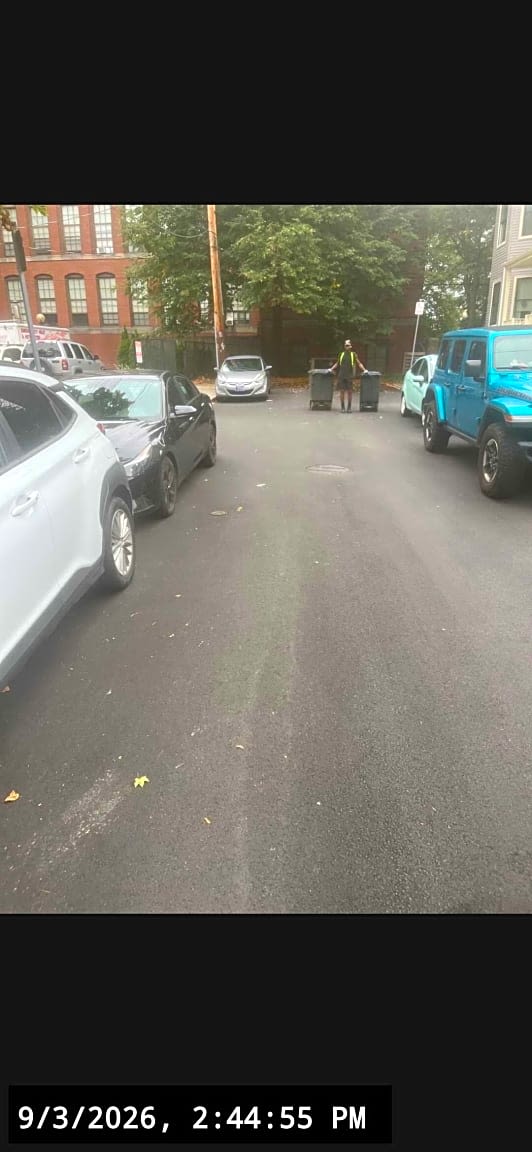 Image submitted with report
