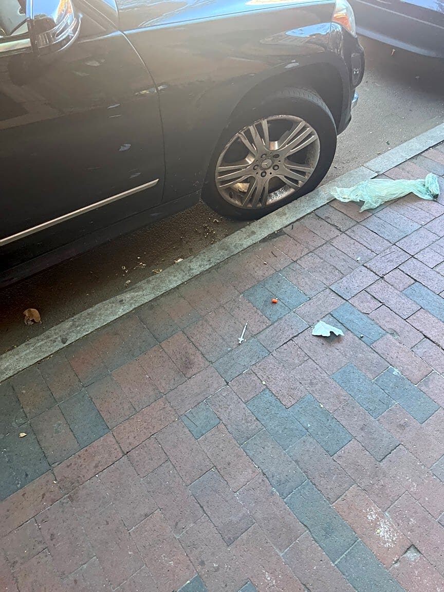 Image submitted with report