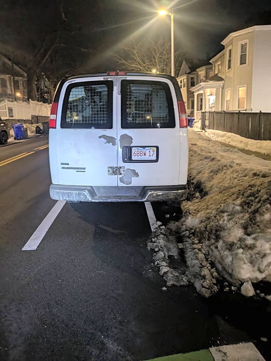 Image submitted with report