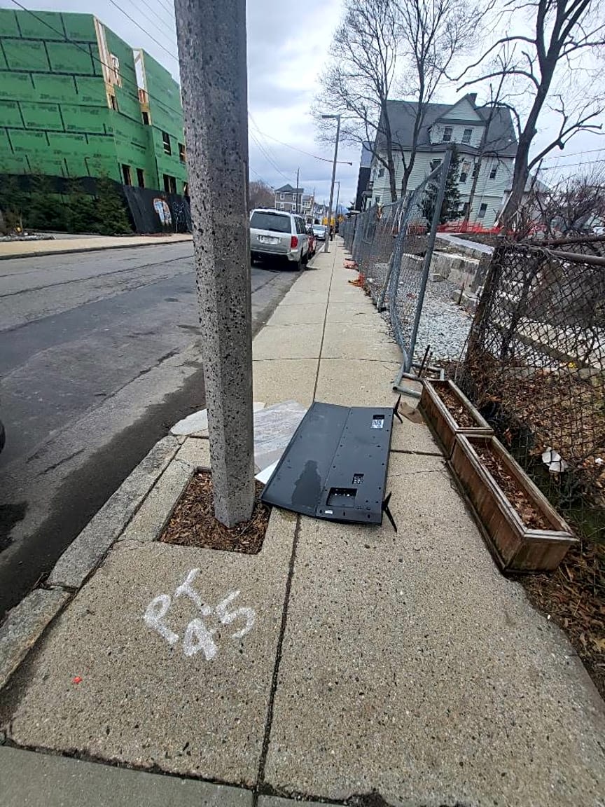 Image submitted with report