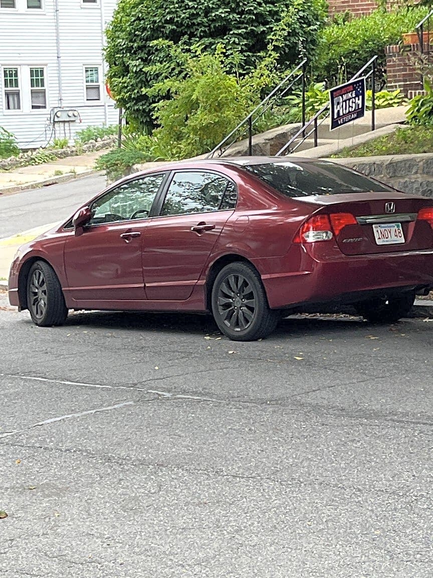 Image submitted with report