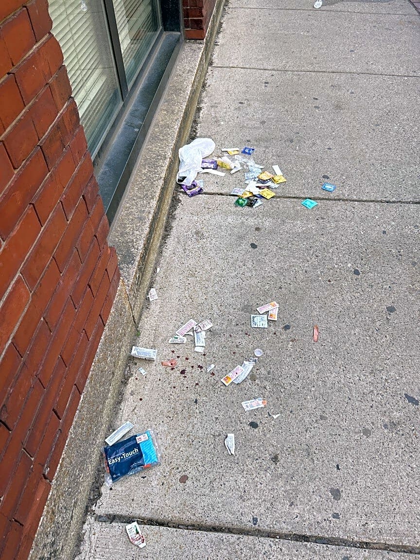 Image submitted with report
