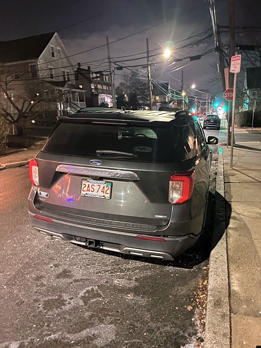 Image submitted with report