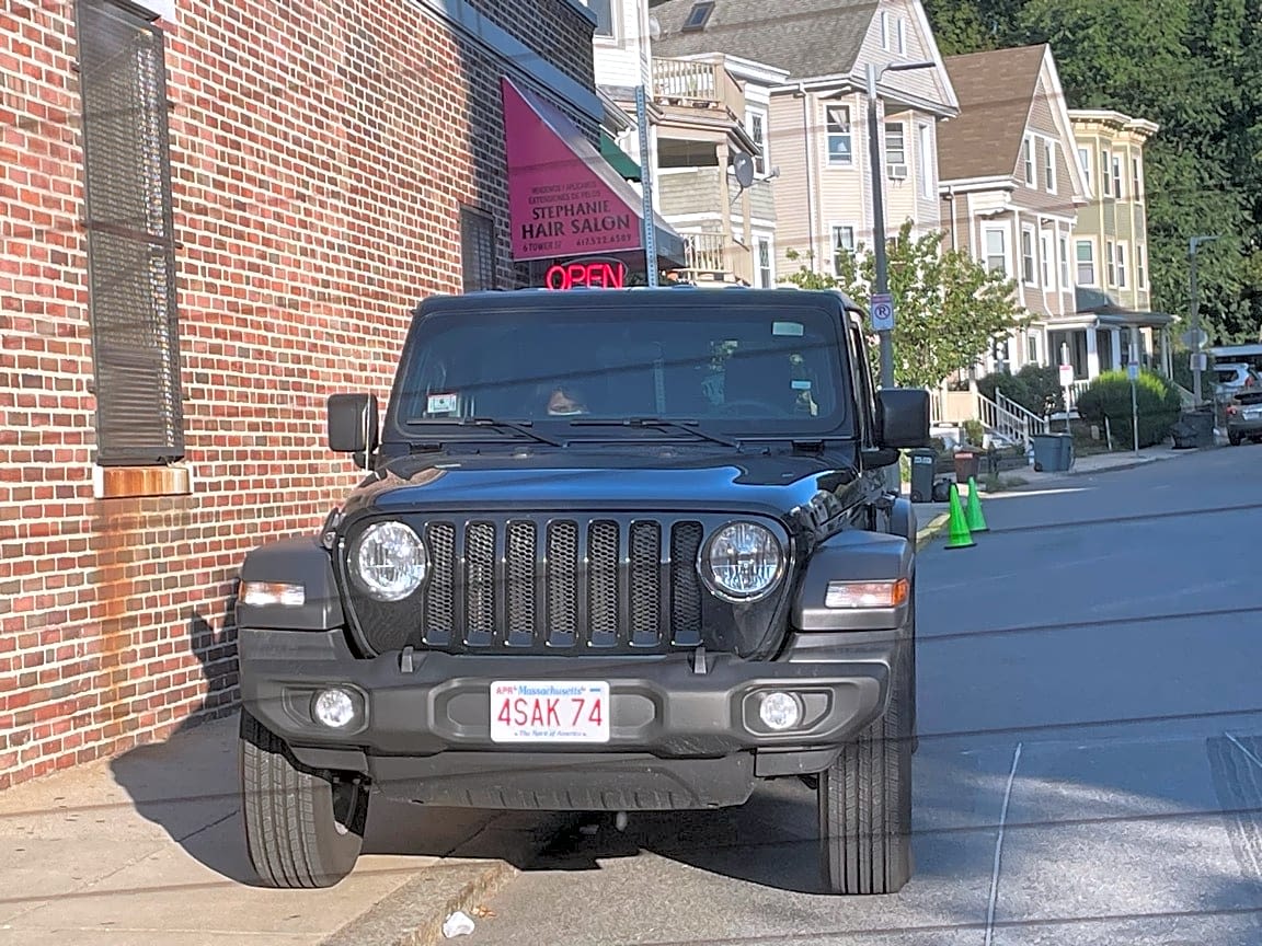 Image submitted with report