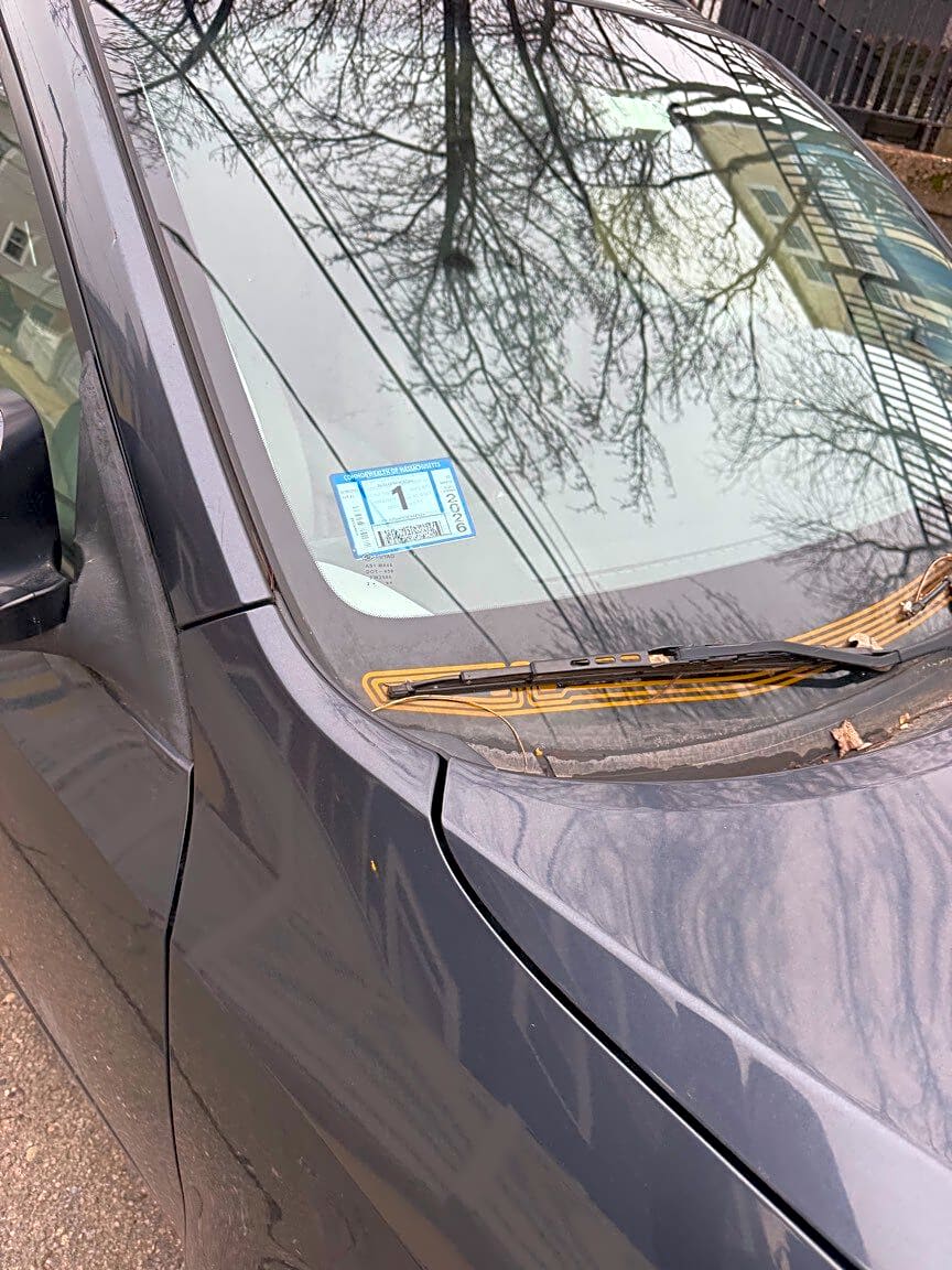 Image submitted with report