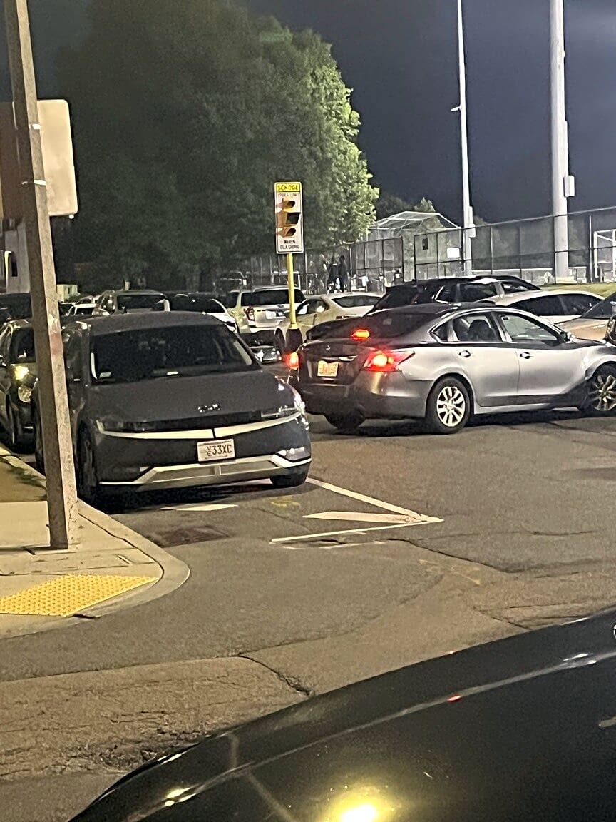 Image submitted with report