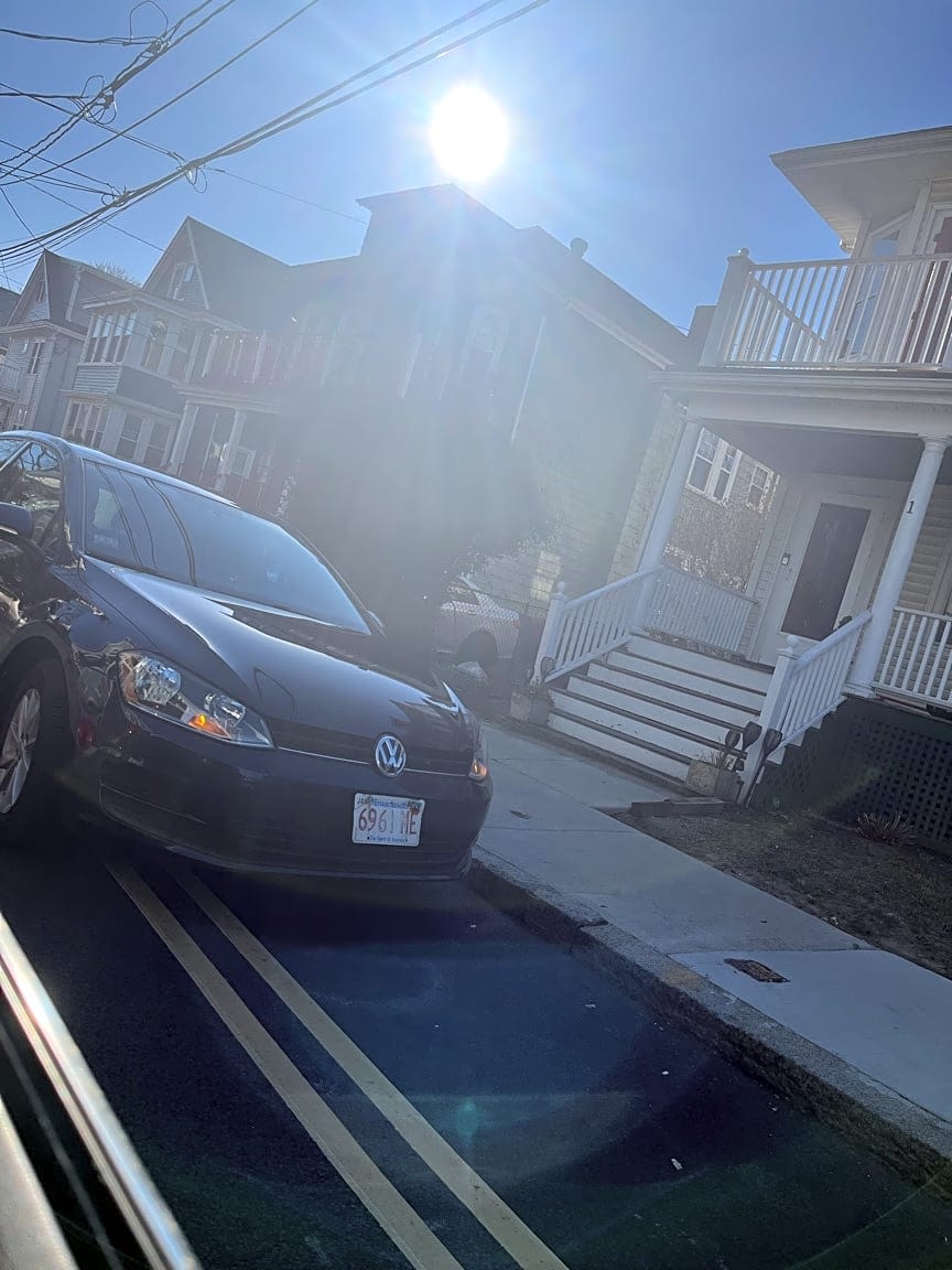 Image submitted with report