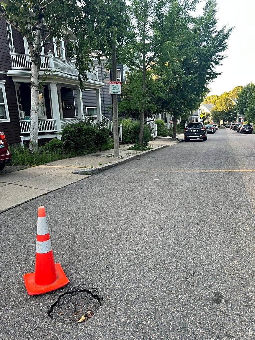 Image submitted with report