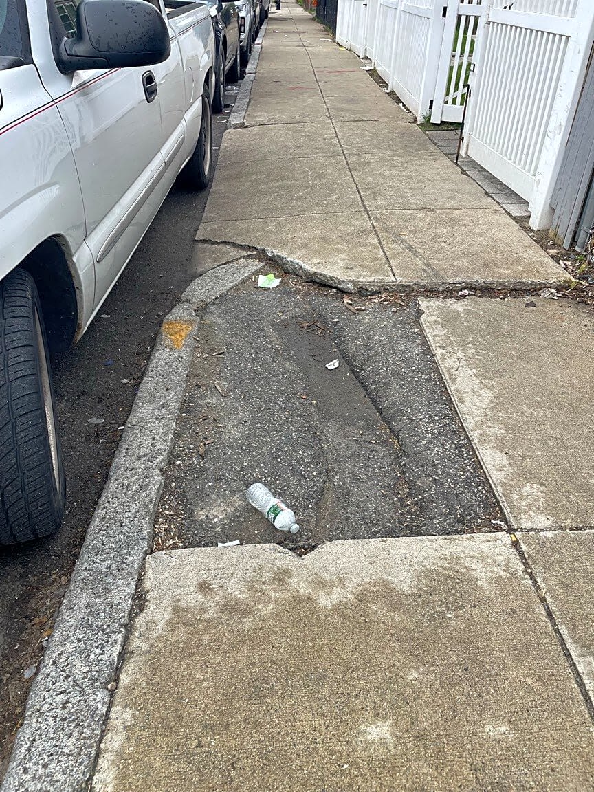 Image submitted with report