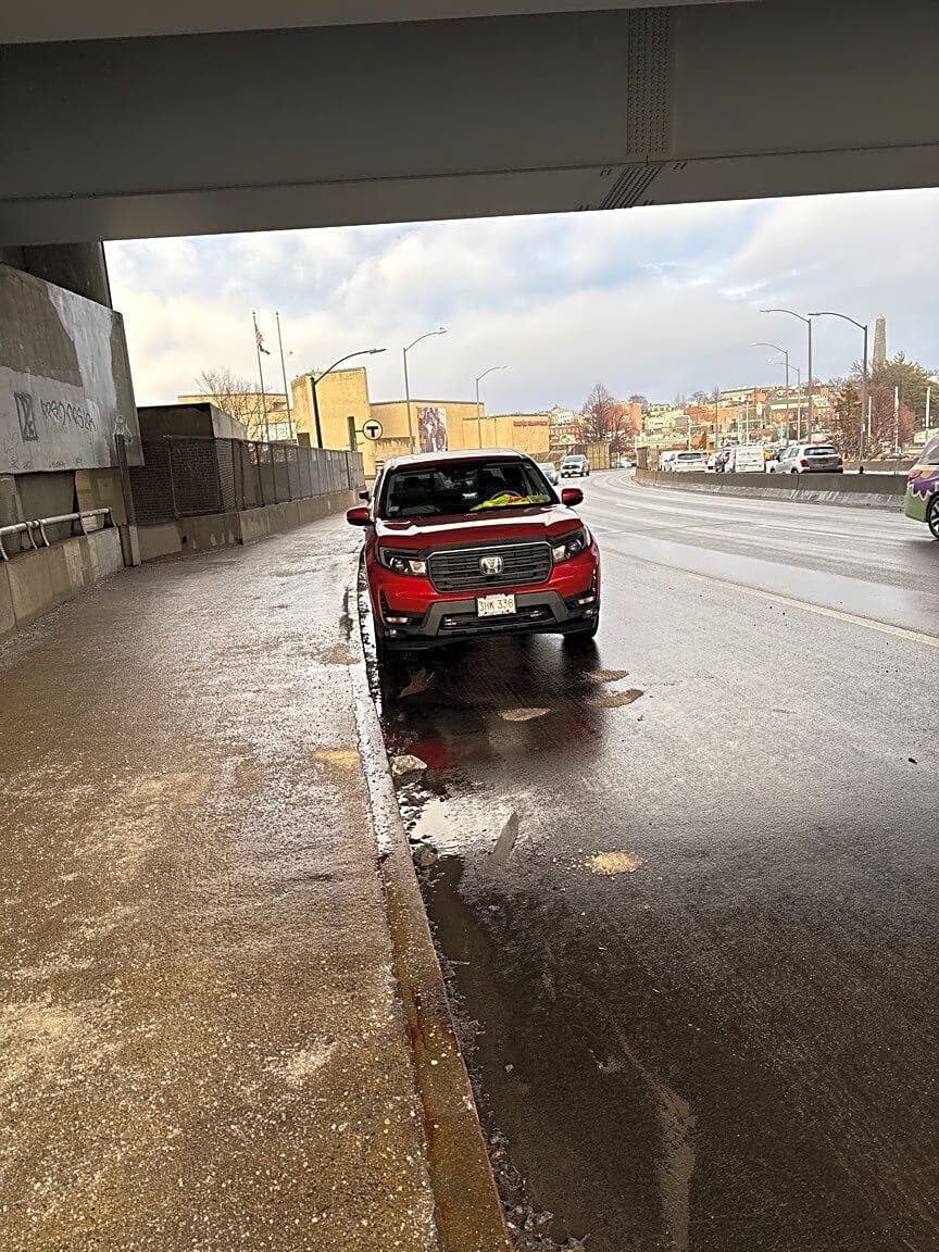 Image submitted with report