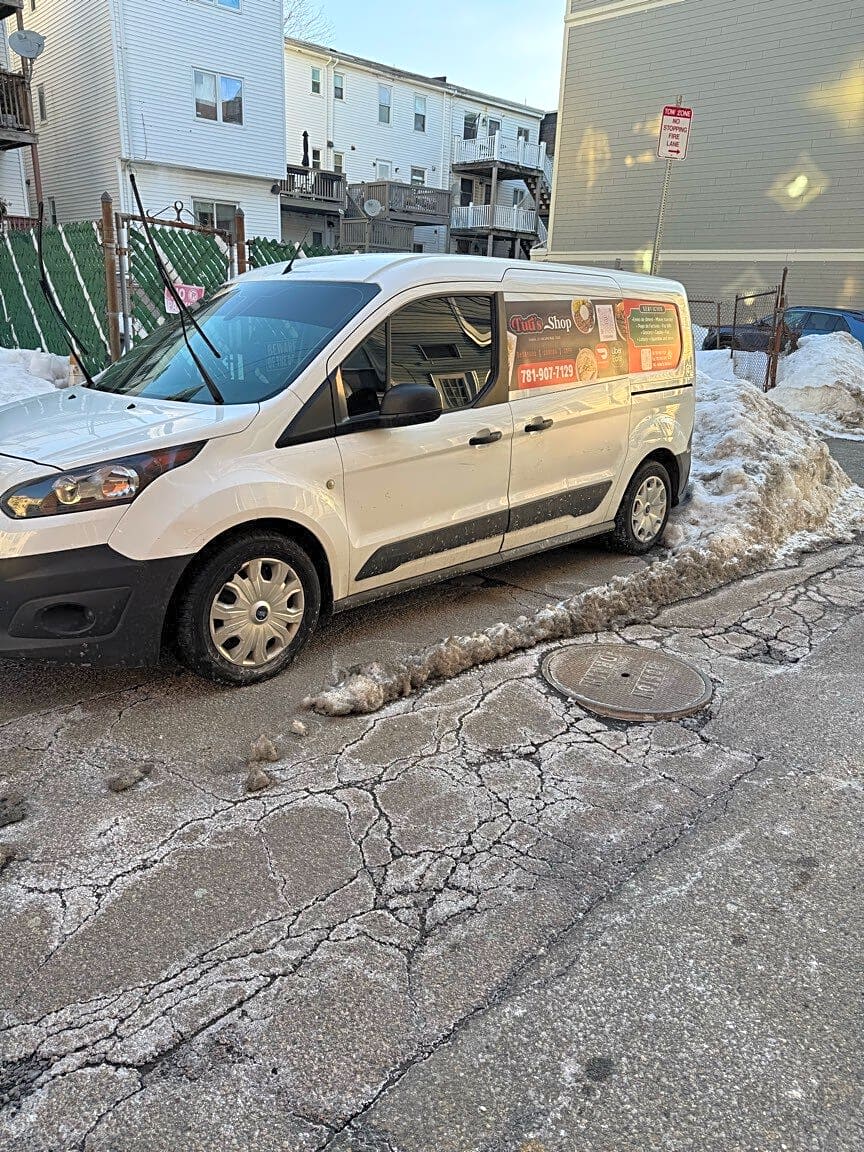 Image submitted with report