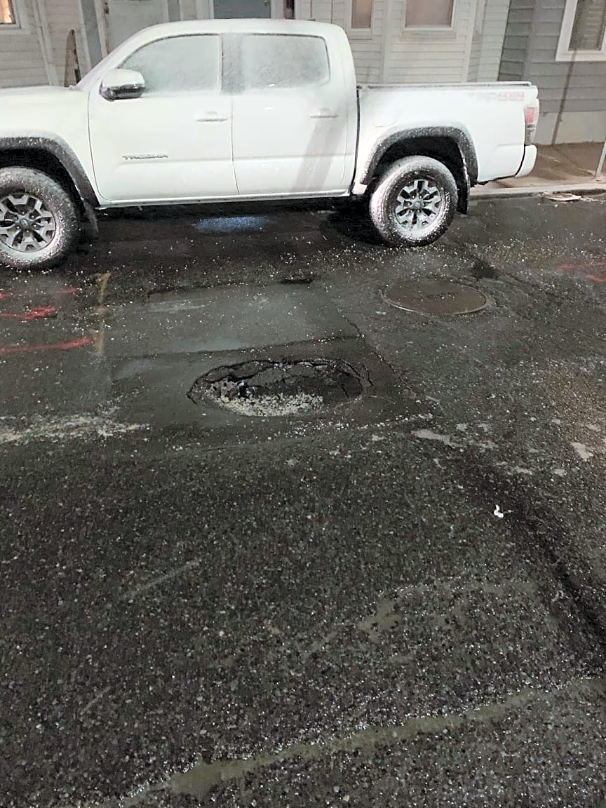 Image submitted with report