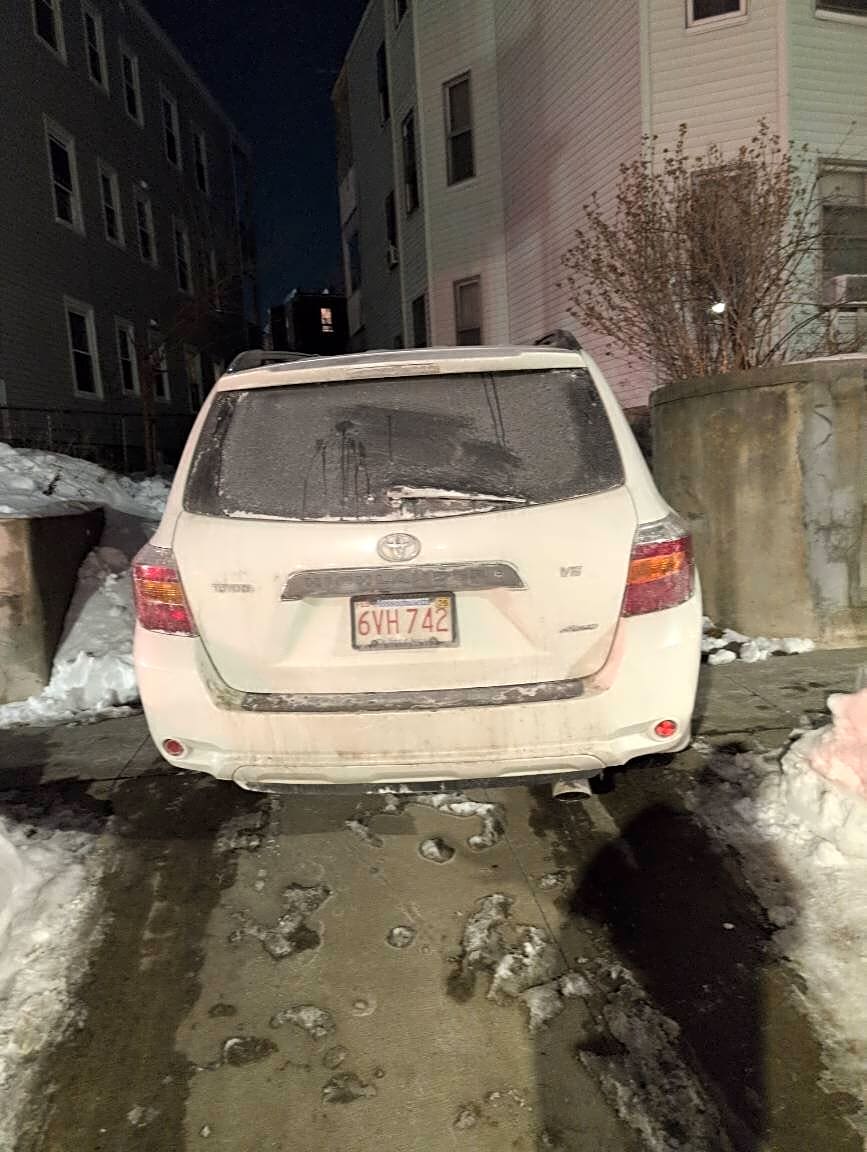 Image submitted with report