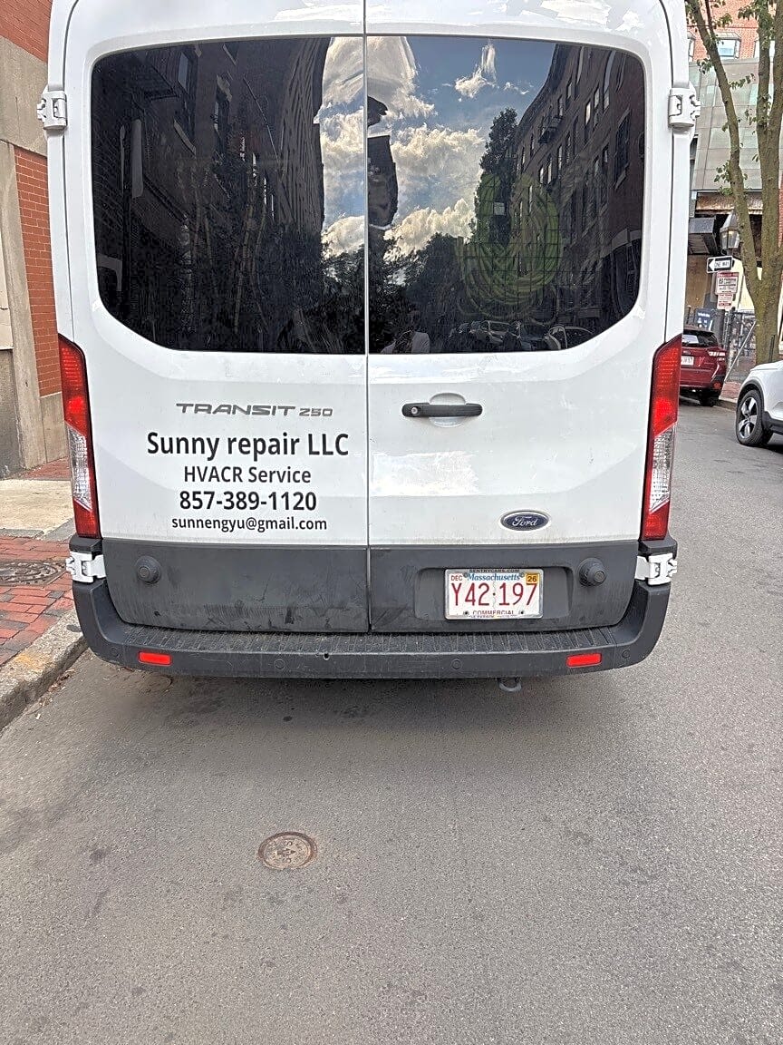Image submitted with report