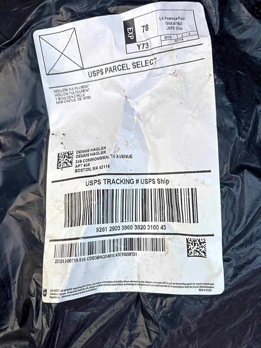 Image submitted with report