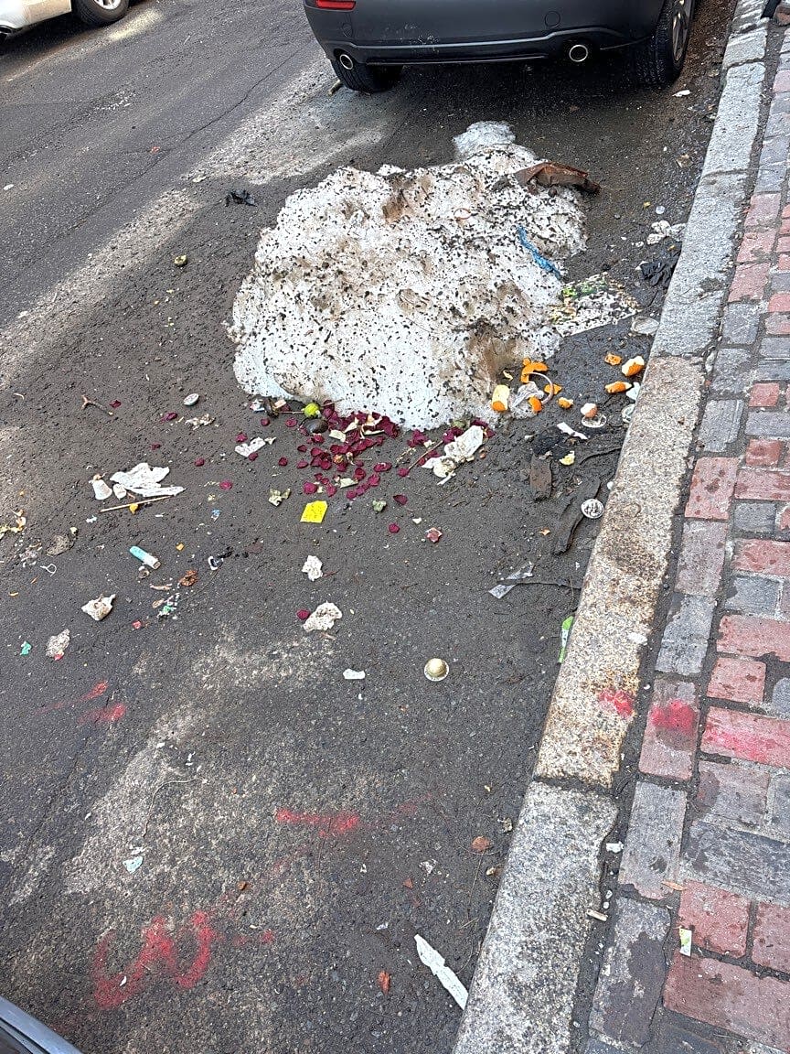 Image submitted with report