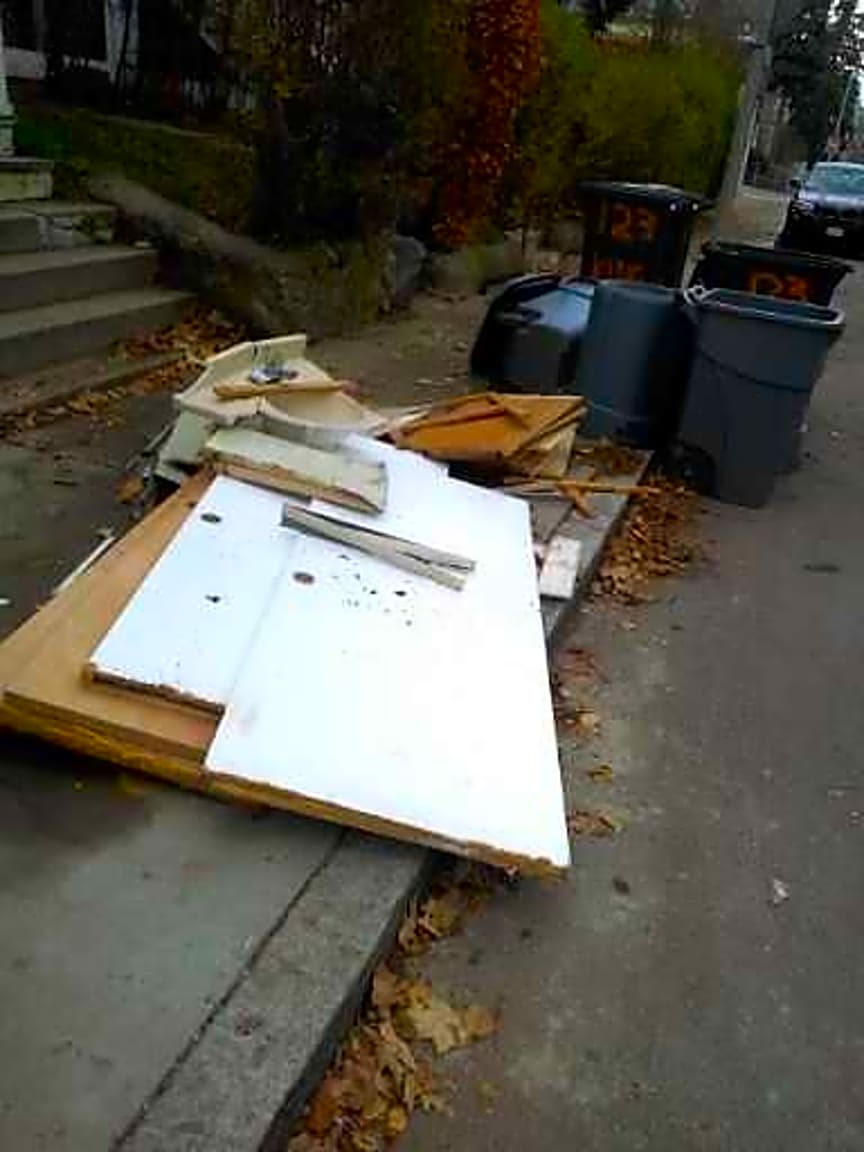 Image submitted with report