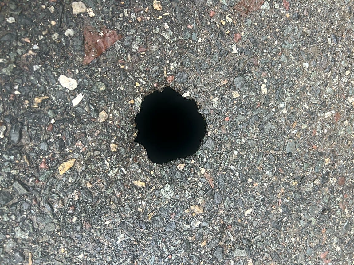 Image submitted with report