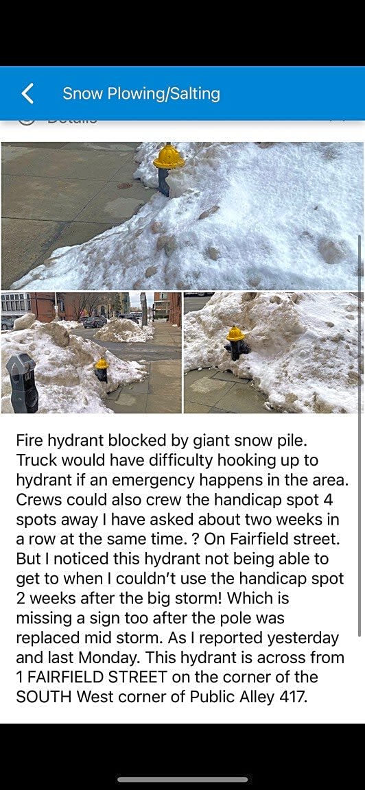 Image submitted with report