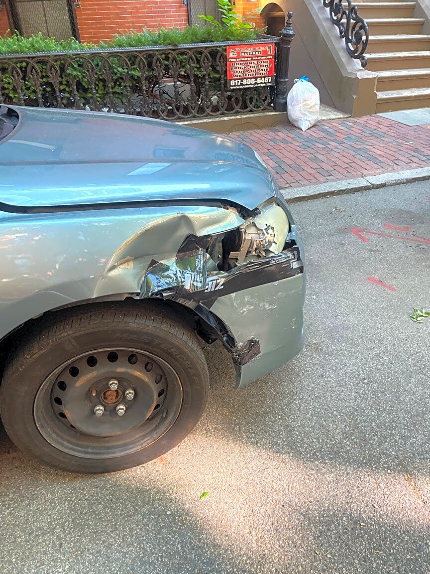 Image submitted with report