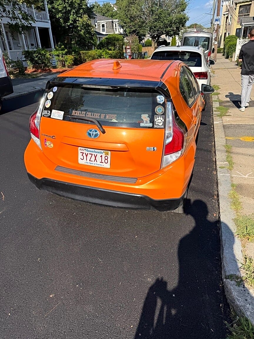 Image submitted with report