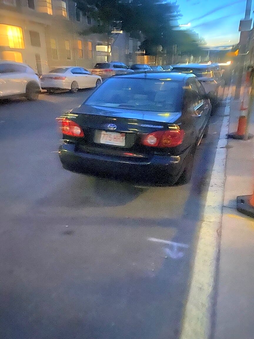 Image submitted with report