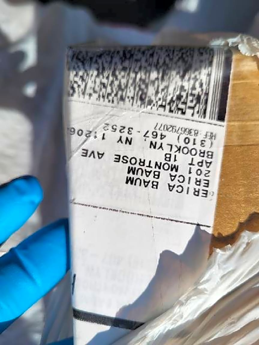 Image submitted with report